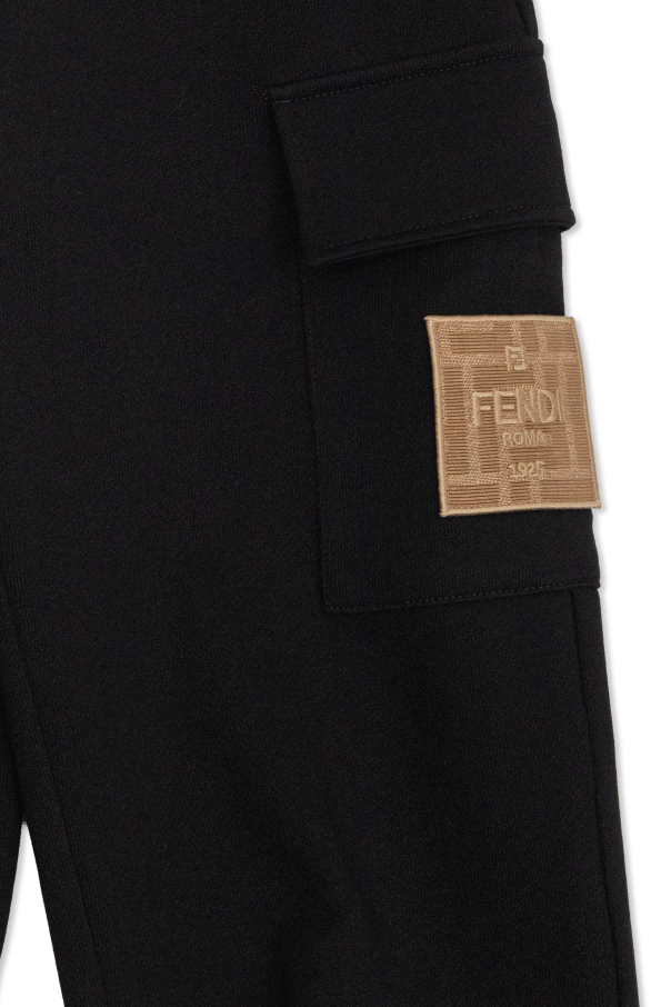 Fendi Kids Cargo-Sweatpants