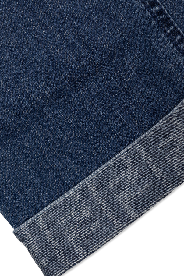 Fendi Kids Jeans with embroidered logo