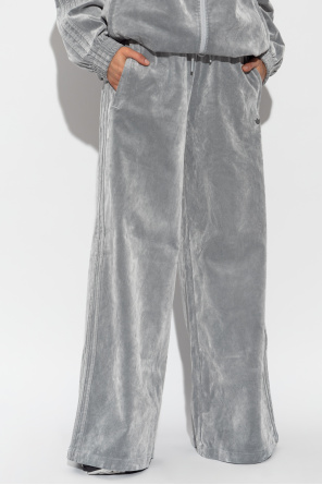 ADIDAS Originals Velvet wide-leg trousers