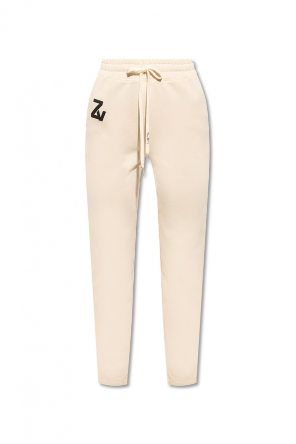 Blanc Tally Weijl Combi Shorts ‘Steevy’ sweatpants
