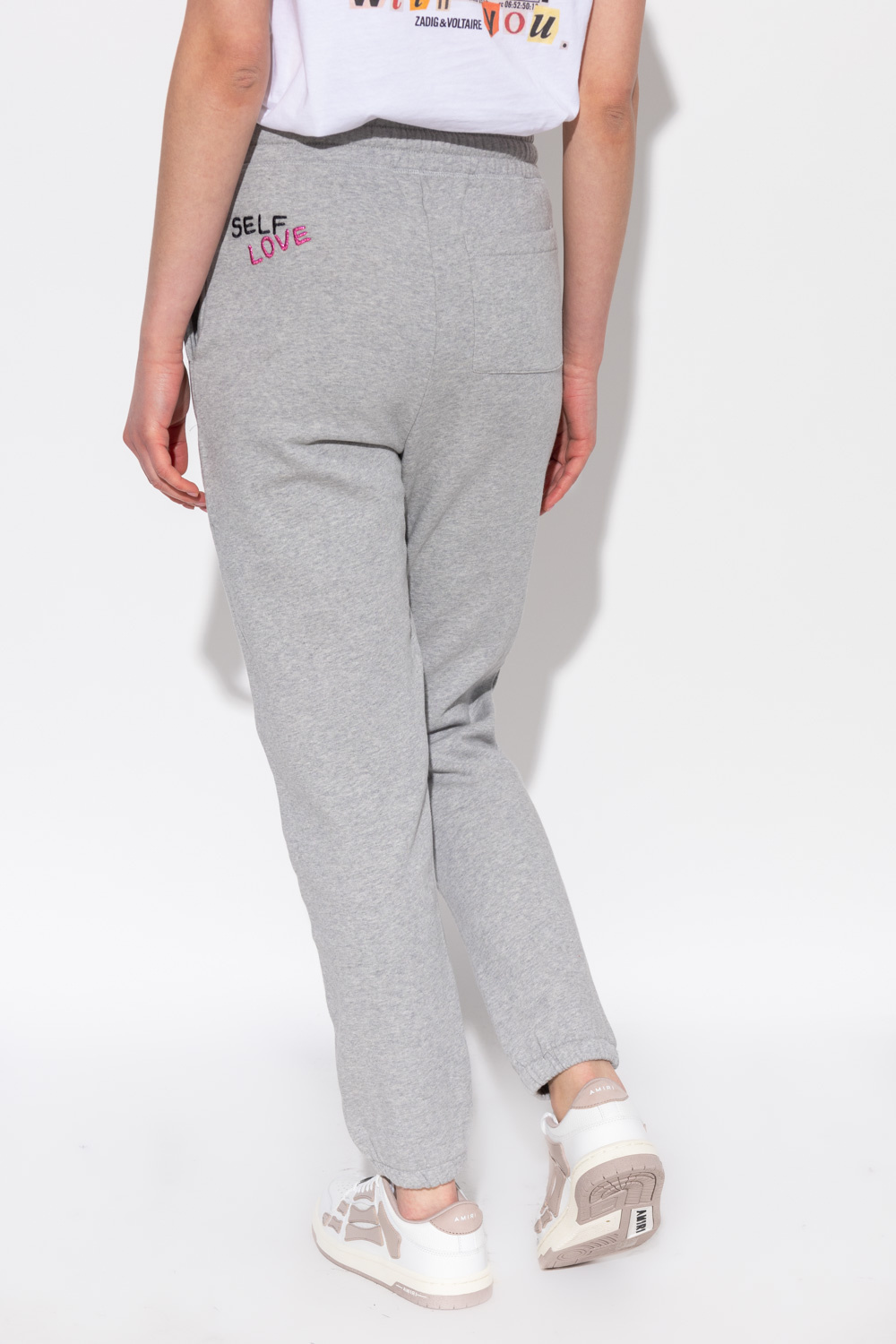 Zadig & Voltaire Embroidered sweatpants