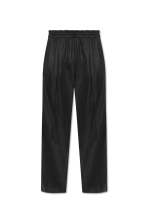 Sweatpants with straight-leg cut