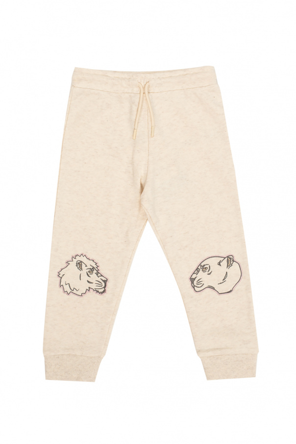 Kenzo Kids Embroidered sweatpants
