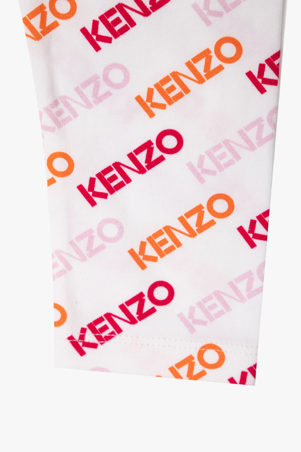Kenzo Kids Legginsy z logo