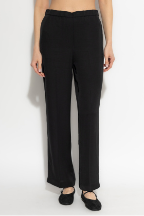Theory Silk loose fit pants