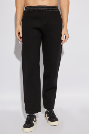 Moncler Pantalones de chándal con parche de logotipo