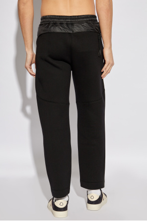 Moncler Pantalones de chándal con parche de logotipo