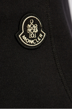 Moncler Pantalones de chándal con parche de logotipo