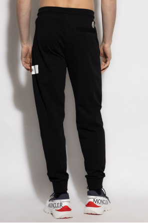 Moncler Pantalones deportivos con parche de logo