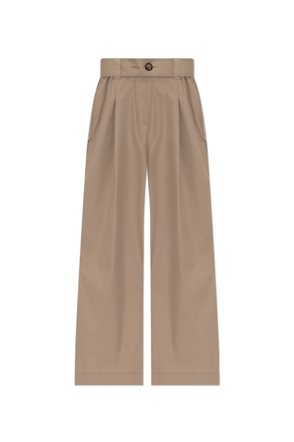 Trousers with wide legs od Moncler