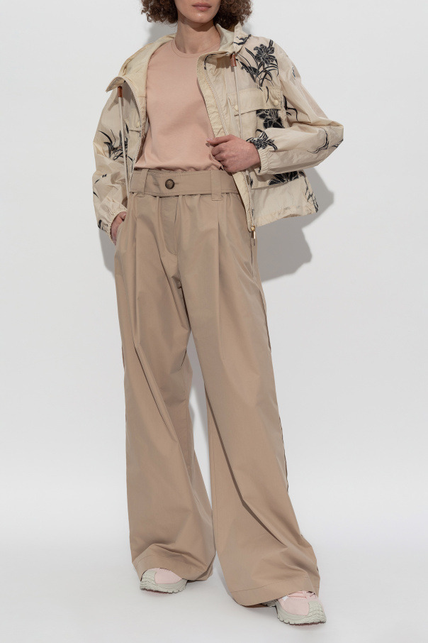 Moncler Pantalones con piernas anchas