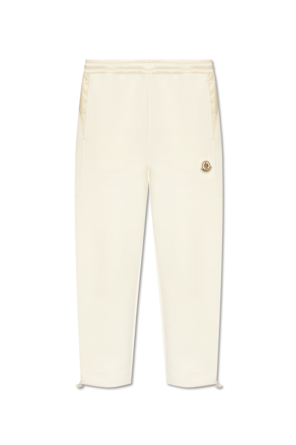 Moncler Sweatpants with logo patch
