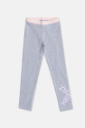 Kenzo Kids GREY Leggings with logo