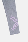 Kenzo Kids GREY Leggings with logo