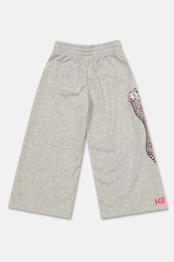 Kenzo Kids Printed sweatpants