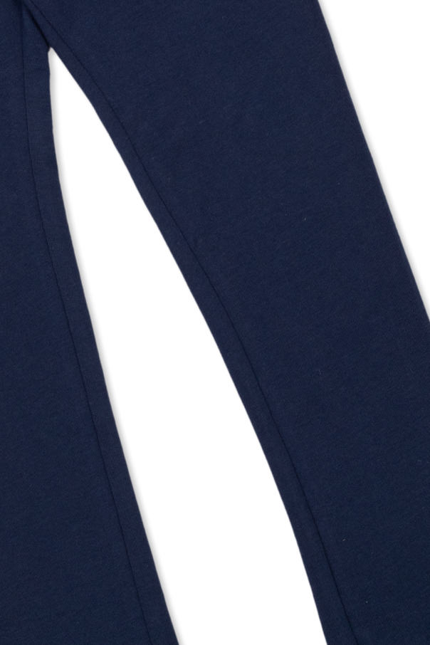 Kenzo Kids Jacquemus cut out-detail sleeveless dress Blu