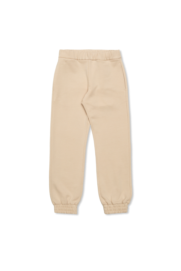 Moncler Enfant Pantalones de chándal con logo.