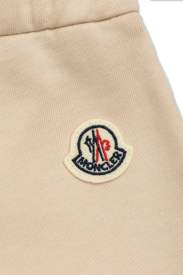 Moncler Enfant Pantalones de chándal con logo.