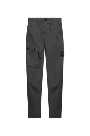 Trousers with slightly tapered legs