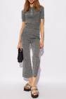 Ganni GREY Flared trousers