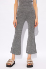 Ganni GREY Flared trousers