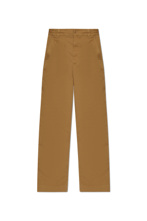Trousers with logo