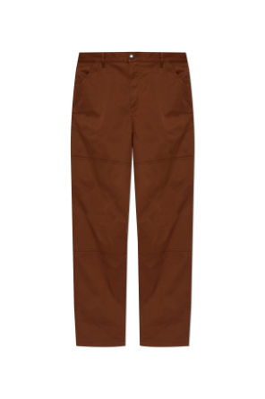 Trousers with logo