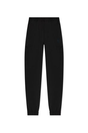Trousers with logo