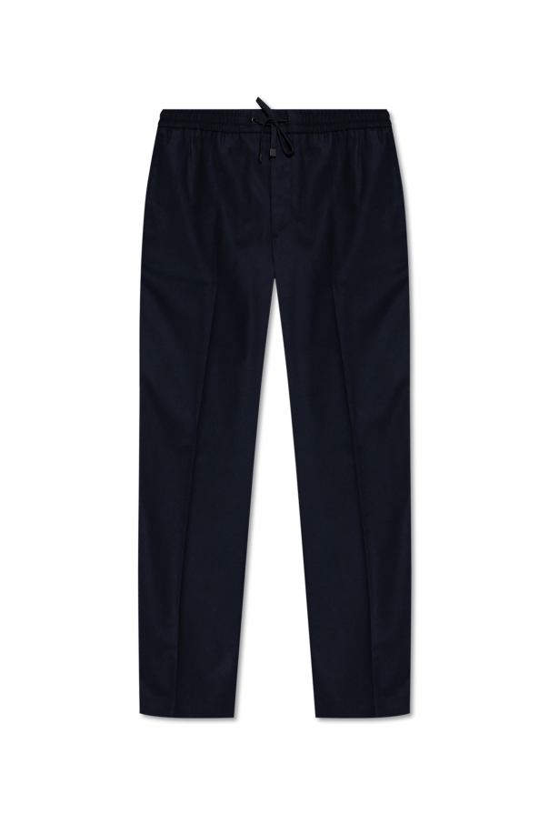 Moncler Trousers with cashmere trim