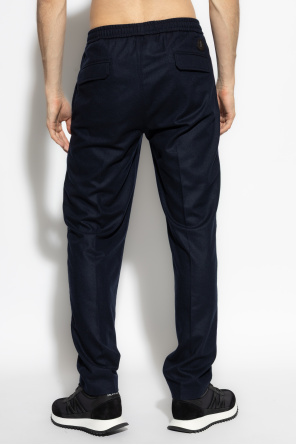 Moncler Trousers with cashmere trim