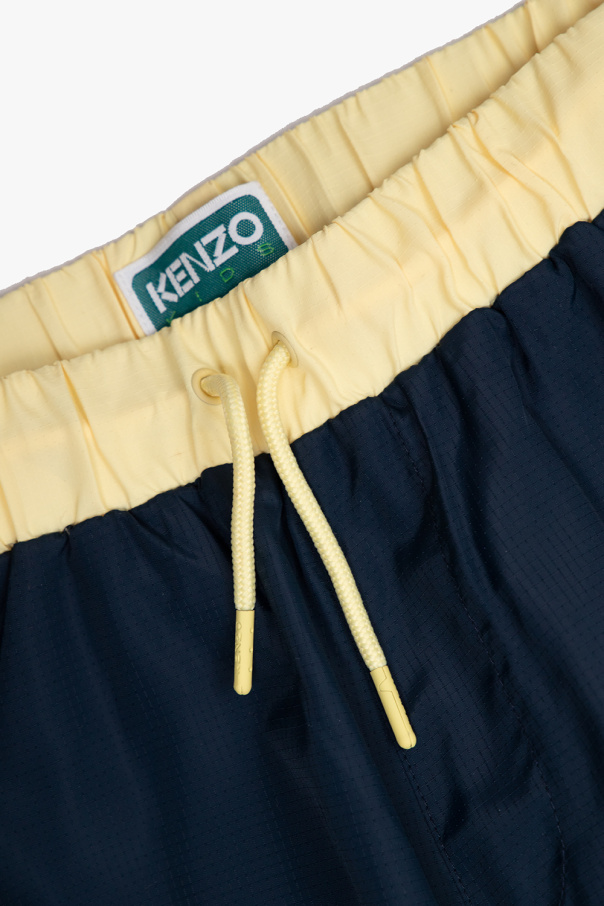 Kenzo Kids Trousers PUMA with logo