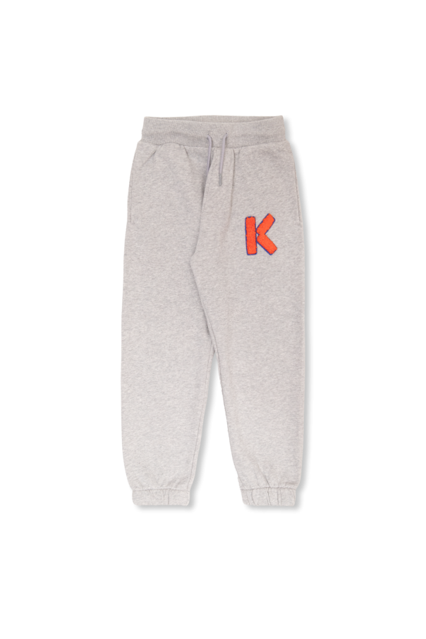 Kenzo Kids Spodnie dresowe z logo