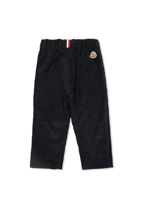Moncler Enfant Sztruksowe spodnie