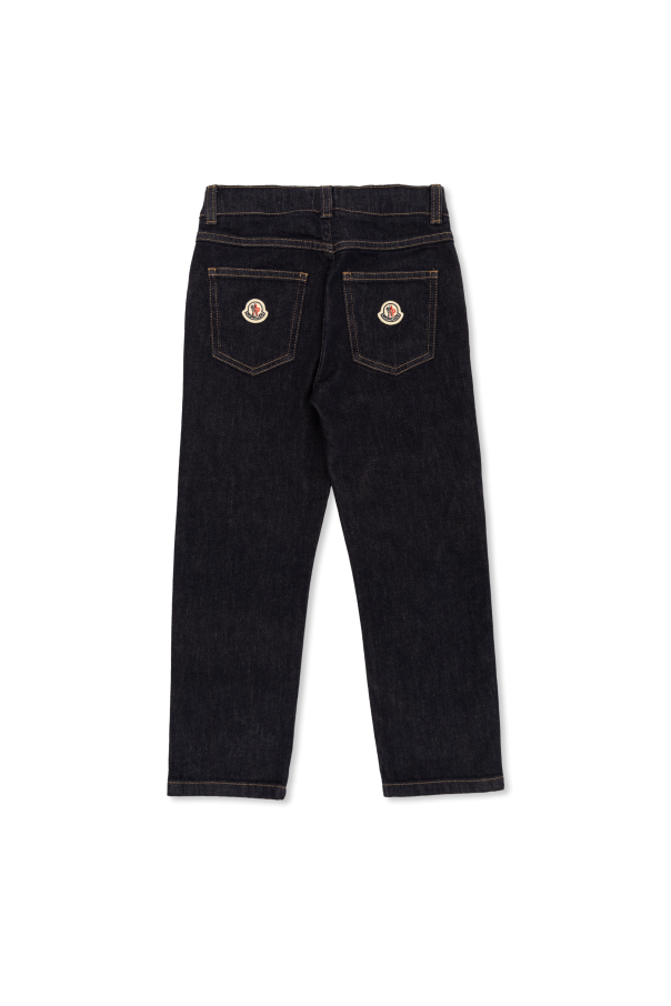 Moncler Enfant Vaqueros de pierna recta