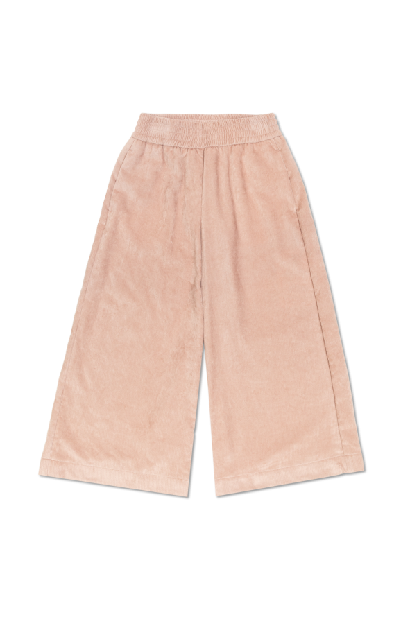 Corduroy trousers od Moncler Enfant