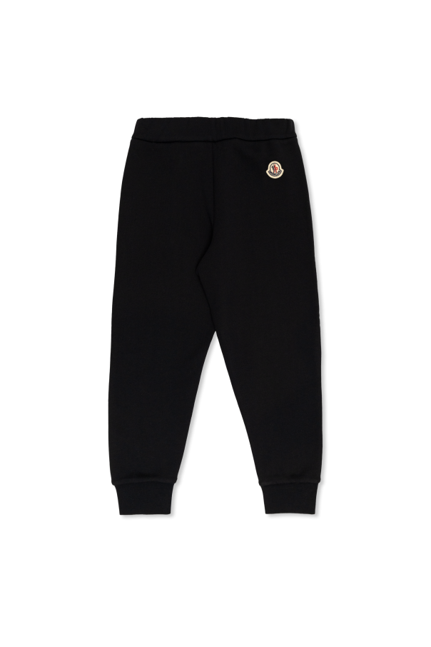 Moncler Enfant Sweatpants with logo patch