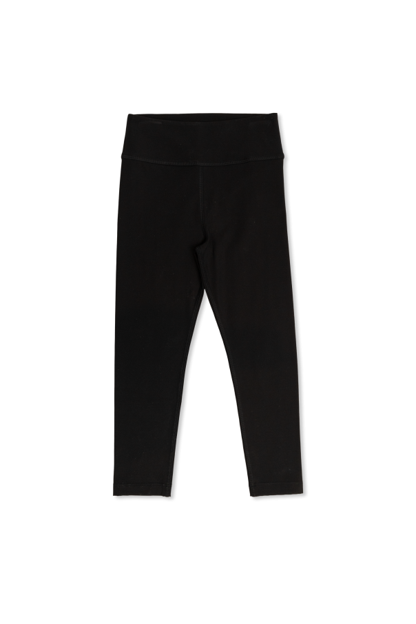 Moncler Enfant Leggings mit Logo-Patch