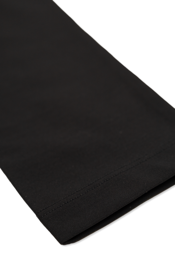 Moncler Enfant Leggings mit Logo-Patch