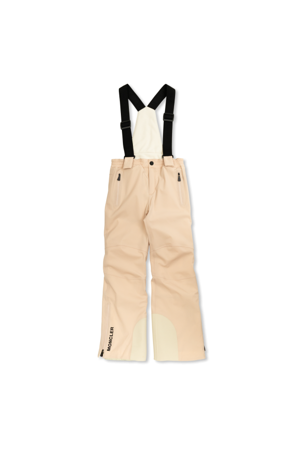 Ski trousers with braces od Moncler Enfant
