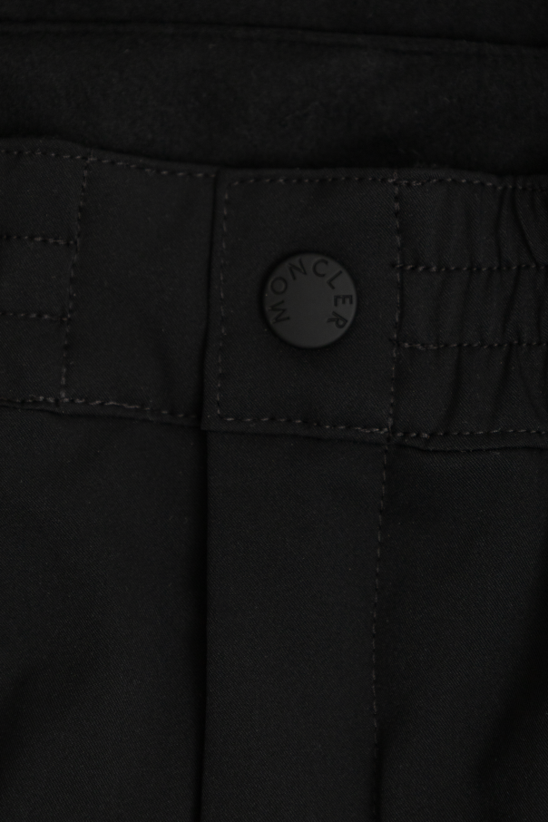 Moncler Grenoble Kids Pantalones de esquí con tirantes