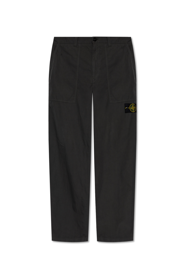 Trousers with logo od Stone Island