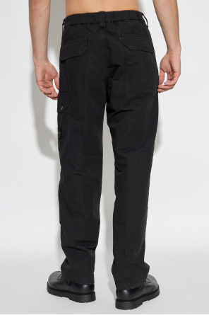 Stone Island Trousers with logo