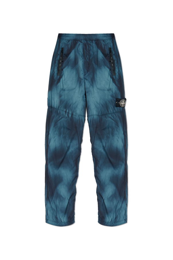 Trousers with drawstring cuffs od Stone Island