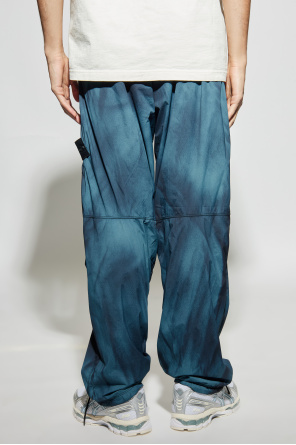 Stone Island Trousers with drawstring cuffs
