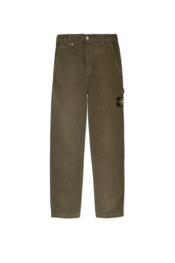 Trousers with logo od Stone Island