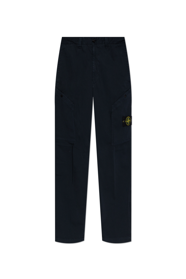 Trousers with logo od Stone Island