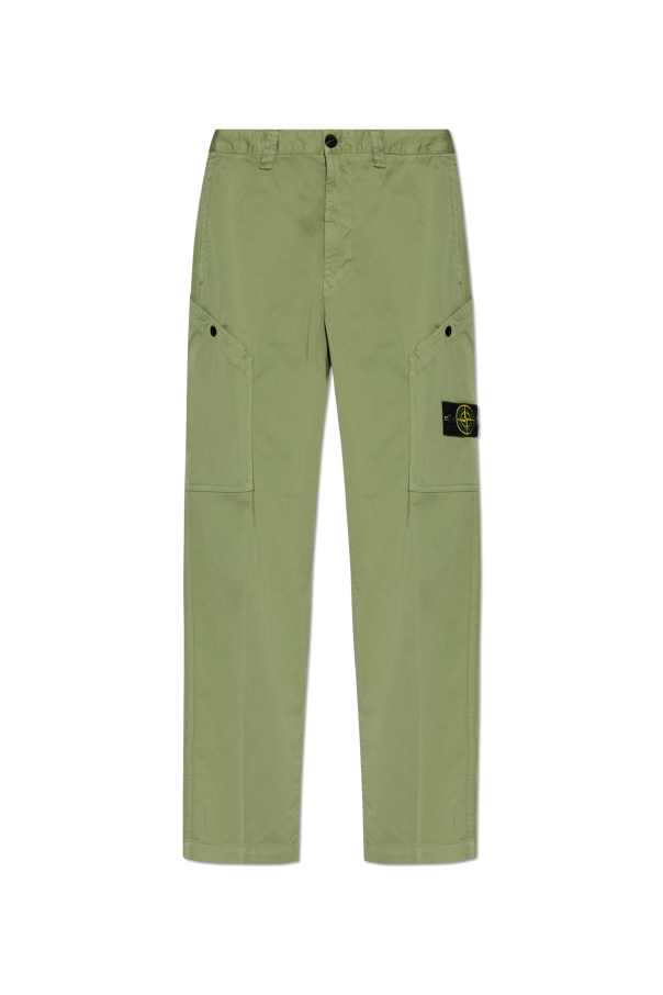 Trousers with logo od Stone Island