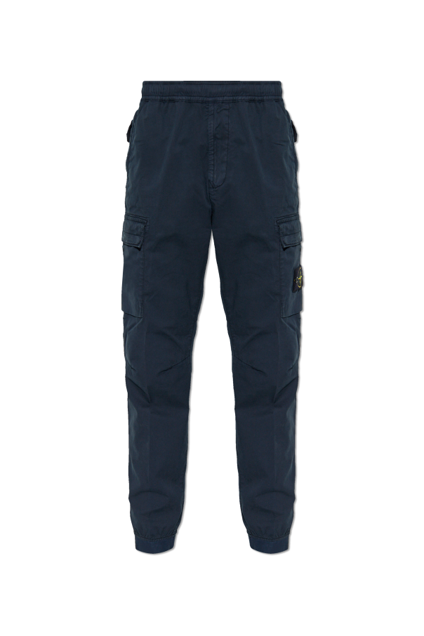 Trousers with logo od Stone Island