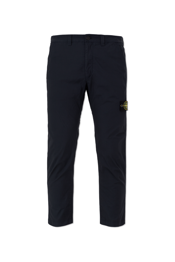Trousers with logo od Stone Island