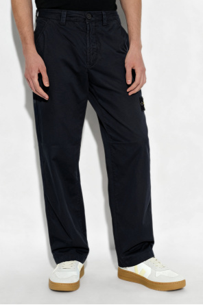 Stone Island Trousers with logo
